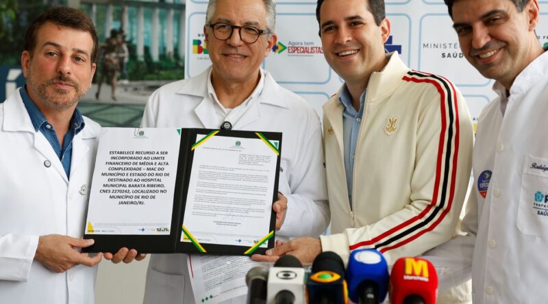 Governo e prefeitura entregam novas estruturas a hospitais do Rio