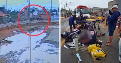 Homem morre após acidente entre motos na região dos 'quilômetros' em São Mateus; veja vídeo