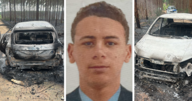 Jovem é executado com mais de 40 tiros e carro usado no crime é encontrado em chamas no Norte do ES