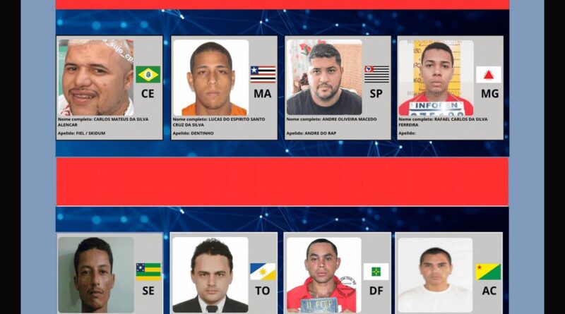 Ministério da Justiça lança site com foragidos mais procurados do país