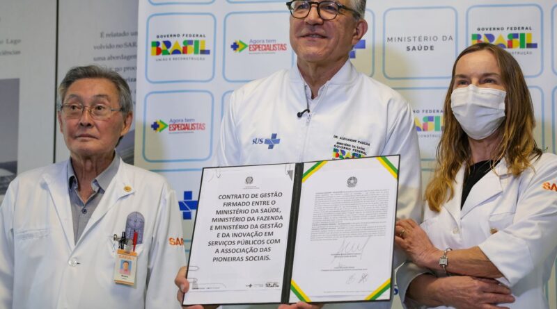 Ministério da Saúde renova contrato com Rede Sarah por R$ 7,5 bilhões