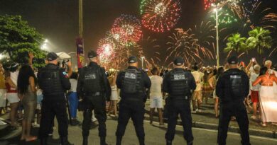 Réveillon no Rio terá 28,7 mil policiais e reconhecimento facial