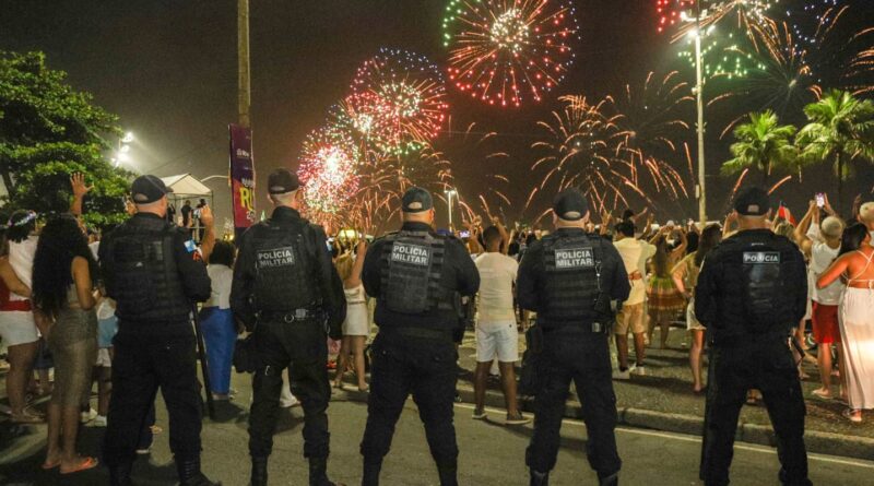 Réveillon no Rio terá 28,7 mil policiais e reconhecimento facial