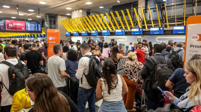 Ventania faz Congonhas cancelar 87 decolagens e 80 pousos