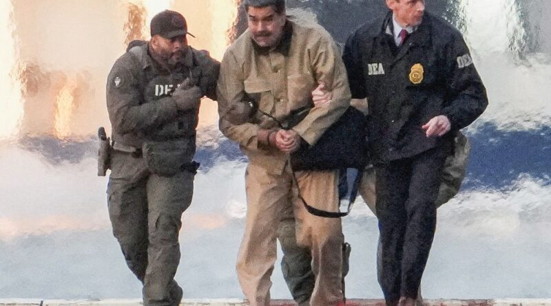 Após sequestro, Maduro e esposa são levados para Corte em Nova York