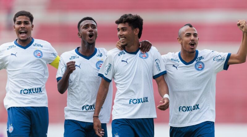 Bahia goleia Inter de Limeira na estreia da Copa SP de futebol júnior