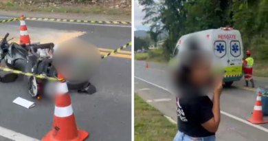 Homem morre em acidente de moto na BR 101 no Norte do ES