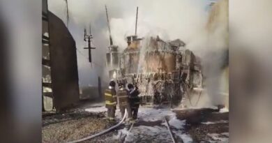 Incêndio atinge subestação de energia em Embu-Guaçu