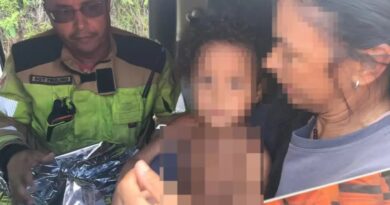  Menina de 4 anos que desapareceu em região de mata é encontrada em MG