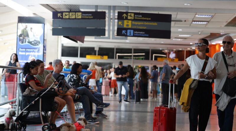 Número de passageiros em aeroportos teve aumento de 9,4% em 2025