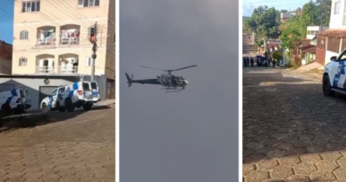 Operação com helicóptero tem 19 alvos e 12 pessoas levadas para a delegacia em São Gabriel da Palha
