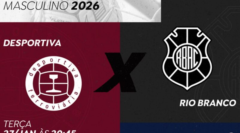 TV Brasil transmite duelo entre Desportiva Ferroviária e Rio Branco ES