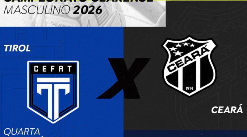 TV Brasil transmite jogo entre Tirol e Ceará pelo Campeonato Cearense