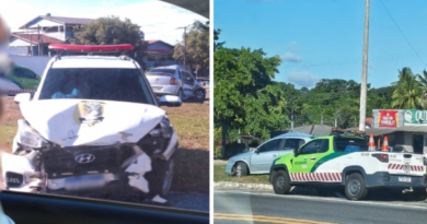 Viatura da perícia bate a caminho de acidente com morte e deixa criança e perito feridos no Norte do ES