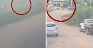 Câmeras flagram acidente que deixou funcionário de farmácia em estado grave em Nova Venécia