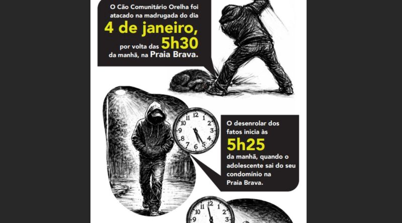 Cão Orelha: Polícia usa imagens e dados de celular para desvendar caso