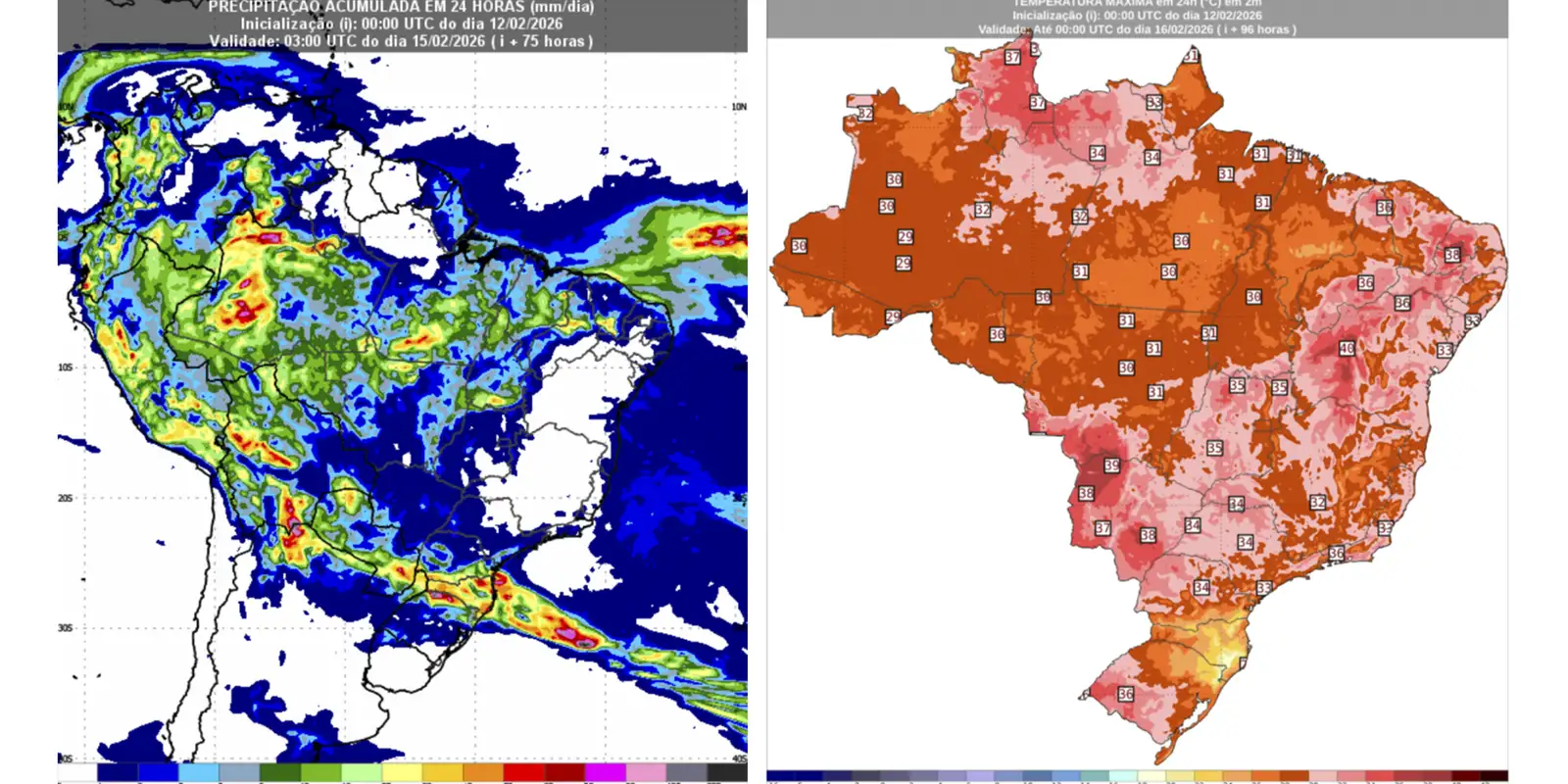 Carnaval terá chuva e calor em boa parte do país