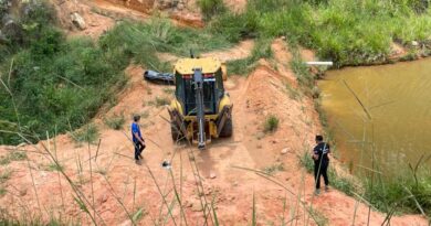 Corpo em decomposição é encontrado em represa em Alto Rio Novo