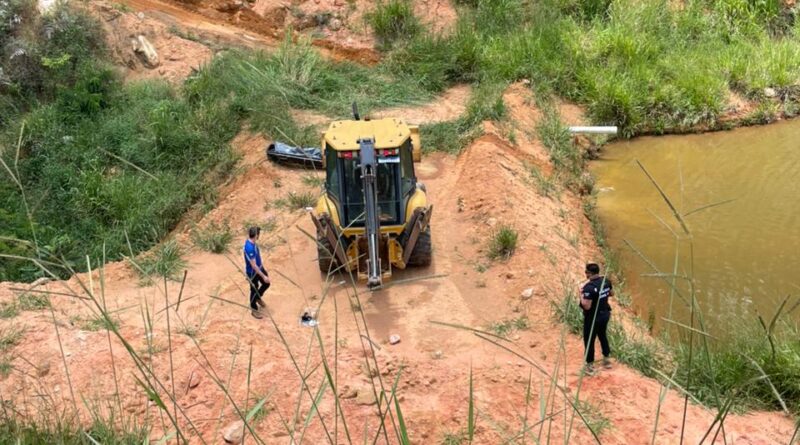 Corpo em decomposição é encontrado em represa em Alto Rio Novo