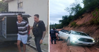 Preso em Nanuque suspeito de dirigir carro em assalto violento que terminou com três mortes em Jaguaré