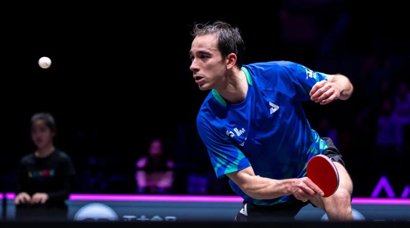 Hugo Calderano perde de algoz olímpico e cai em torneio na China