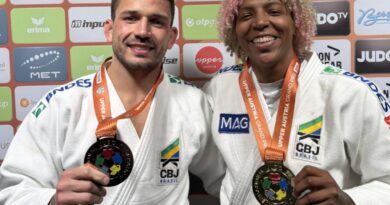 Rafaela Silva é ouro e Cargnin bronze no Grand Prix de judô da Áustria