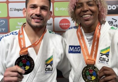 Rafaela Silva é ouro e Cargnin bronze no Grand Prix de judô da Áustria