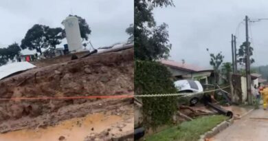 Rompimento de reservatório da Sabesp provoca uma morte em Mairiporã