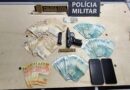 Suspeito de ser "peça importante" do tráfico é preso com R$ 12,5 mil em dinheiro vivo em Vila Valéiro