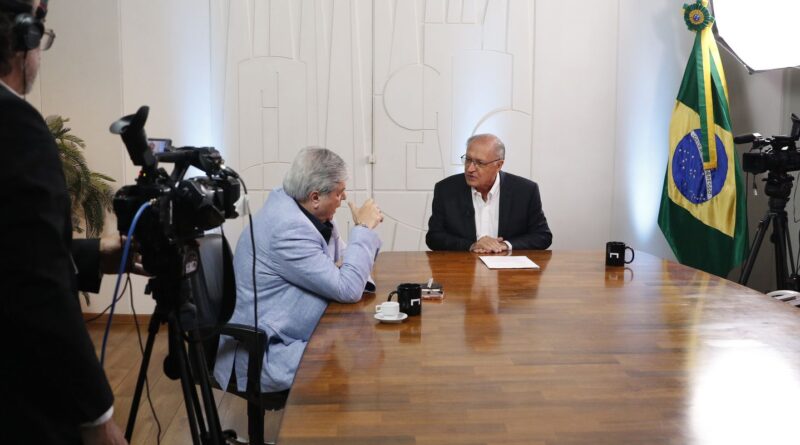 TV Brasil: Na Mesa com Datena estreia nesta terça com Geraldo Alckmin