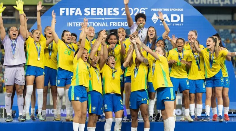 Brasil conquista título do FIFA Series de futebol feminino