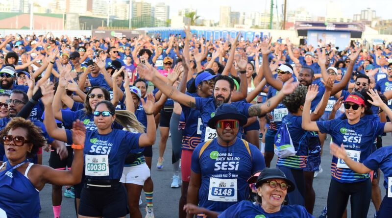 Corrida Nacional do Sesi supera 60 mil inscritos em segunda edição