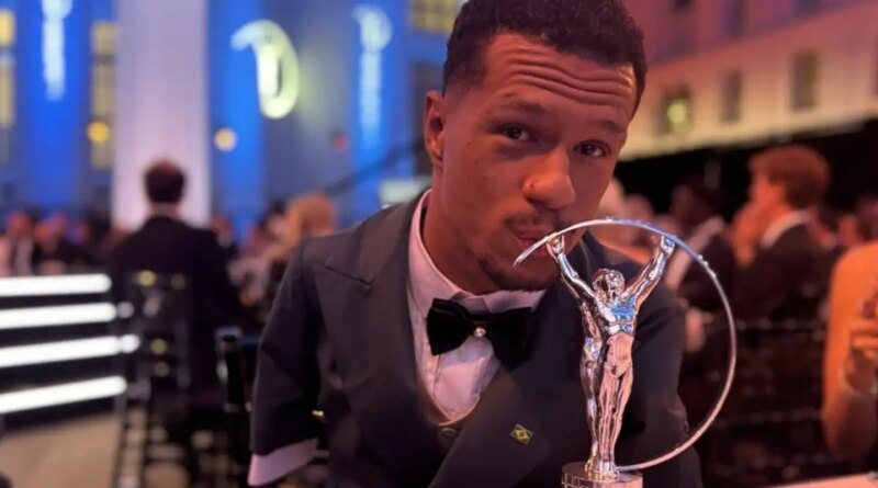 Gabriel Araújo conquista Laureus, maior premiação do esporte mundial