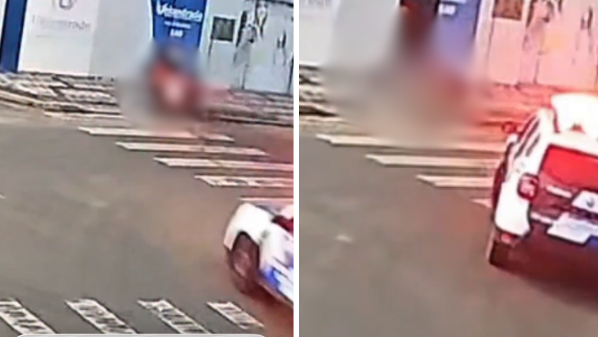 Perseguição policial termina com moto invadindo polo de faculdade e dois feridos em Pinheiros; vídeo