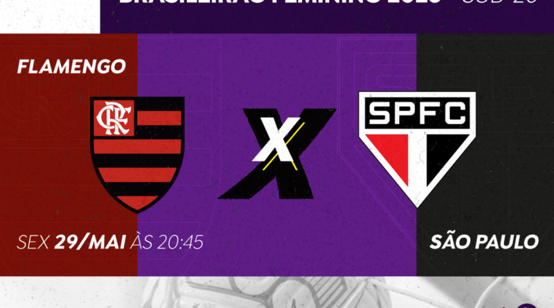 Brasileirão Feminino Sub-20: TV Brasil transmite Flamengo X São Paulo