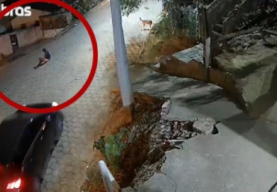Carro atropela e mata homem em rua de Mantenópolis; veja vídeo