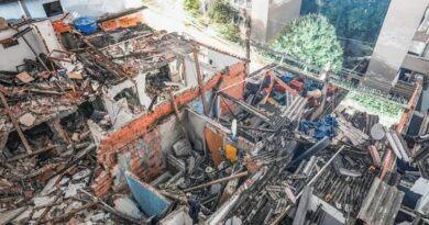 Casas começam a ser demolidas após explosão em São Paulo