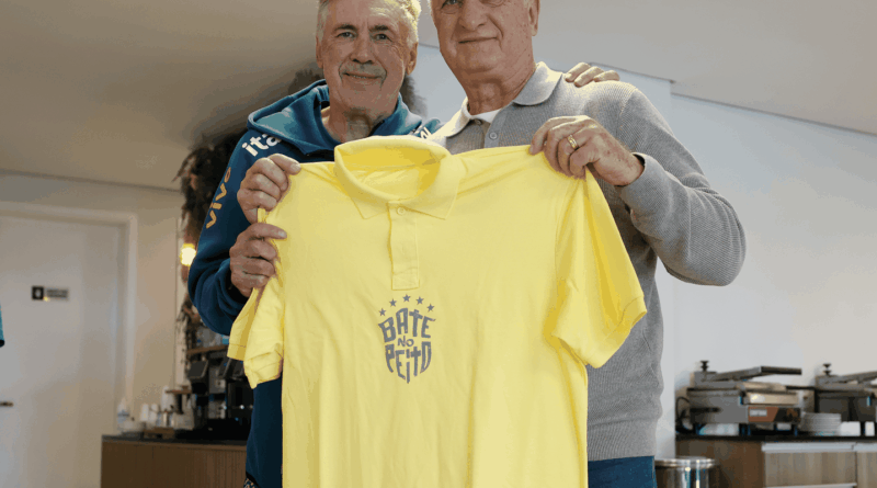 Pentacampeão com a seleção, Felipão é homenageado na Granja Comary