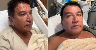Imagem institucional de Magno Malta em contexto de internação hospitalar