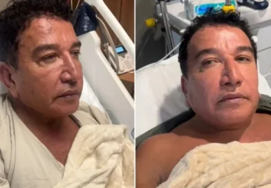 Imagem institucional de Magno Malta em contexto de internação hospitalar