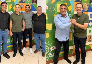 Lorenzo Pazolini e Erick Musso em articulação política do Republicanos no ES