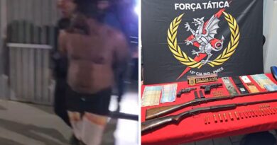 12 horas após assassinato, polícia prende três homens e apreende quatro armas em Jaguaré