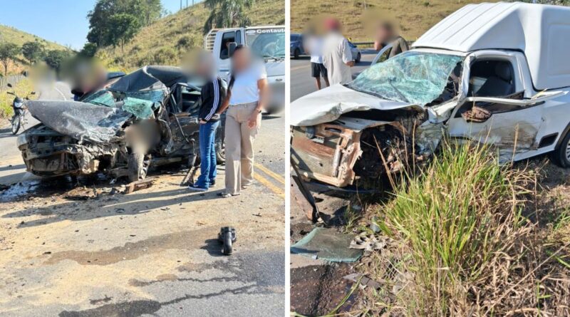 Acidente entre dois carros mata uma pessoa na rodovia ES 080 em Água Doce do Norte