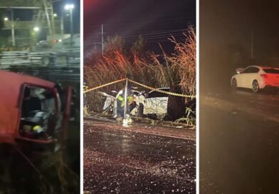 Acidente mata duas pessoas na noite de Corpus Christi na BR 101 no Norte do ES; veja vídeo