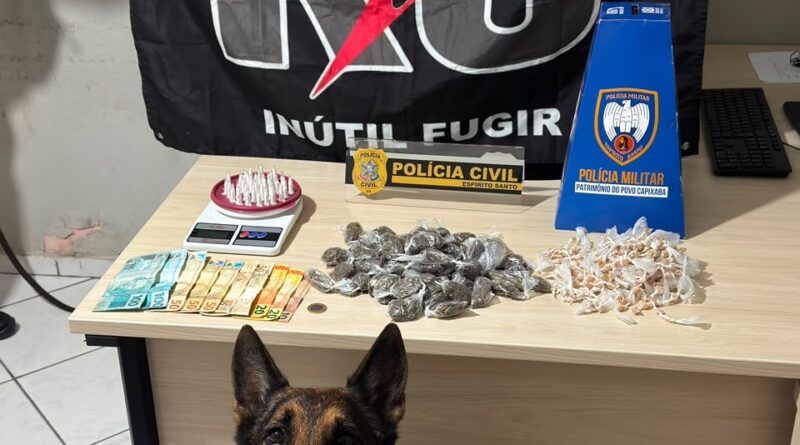 Casal é preso em operação contra o tráfico de drogas no interior de Boa Esperança