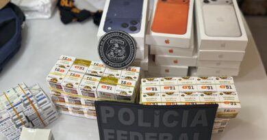 Empresário é preso pela PF no ES com iPhones 17 e remédios internacionais para emagrecer