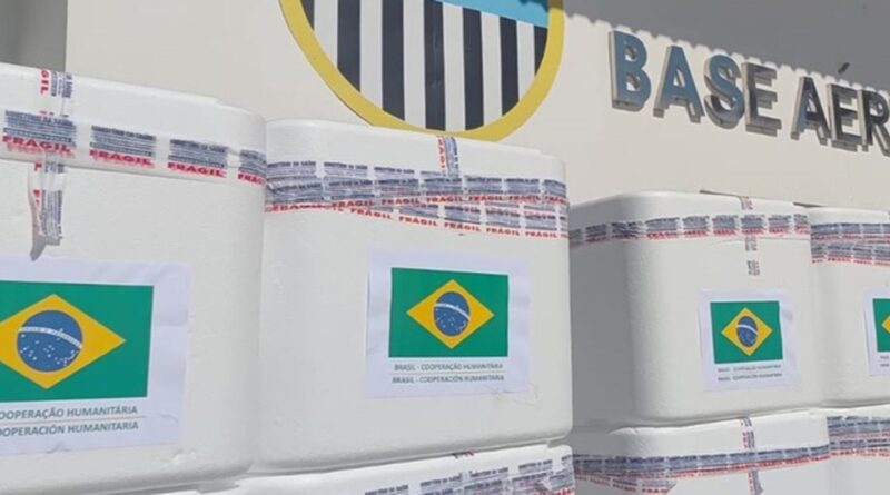 Brasil envia 690 mil doses de vacinas em ajuda à Venezuela