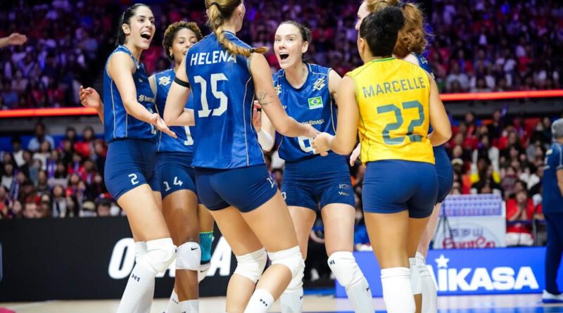 Liga das Nações: seleção feminina pega Japão na quarta em 1º mata-mata
