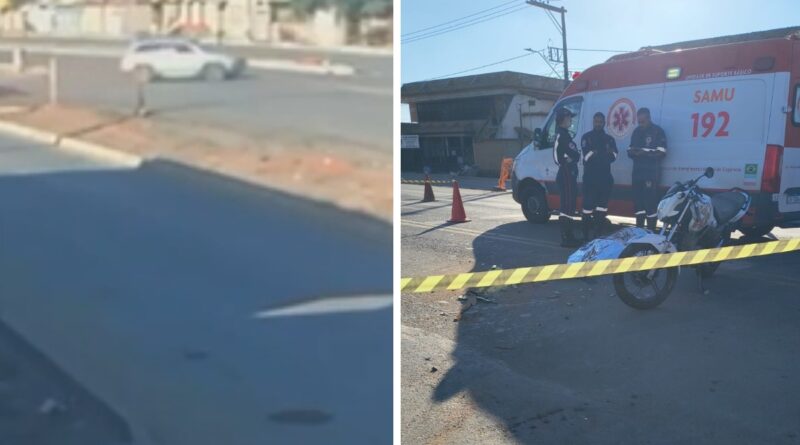 Motociclista morre após ser atingido por carro em rodovia de Nova Venécia; veja vídeo