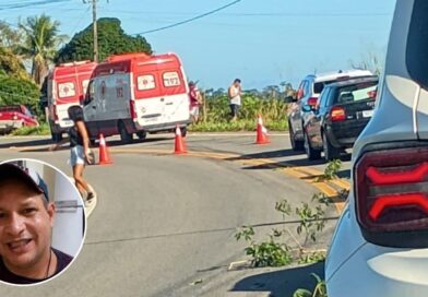 Professor morre após acidente entre duas motos nos 'quilômetros' em São Mateus